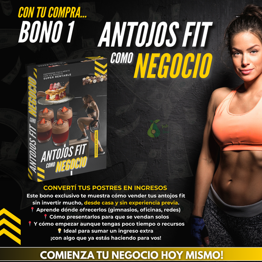 ANTOJOS FIT - (CON MENOS CALORÍAS QUE UNA MANZANA)